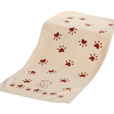Cartoon Cute Dog Soft Cotton Absorbent Terry Hand Bath Face Sheet Towel 50*25cm